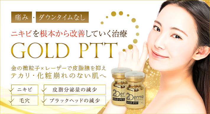 ニキビを根本から改善していく治療 GOLD PPT