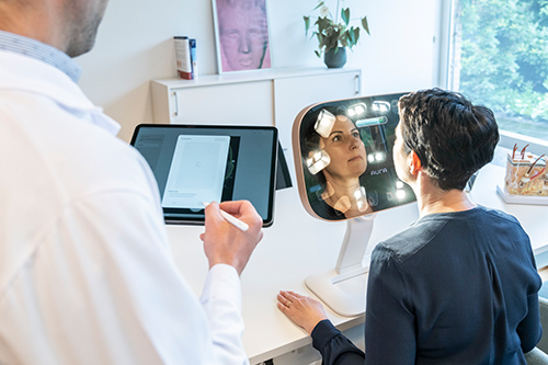 非接触&1ショットで短時間撮影